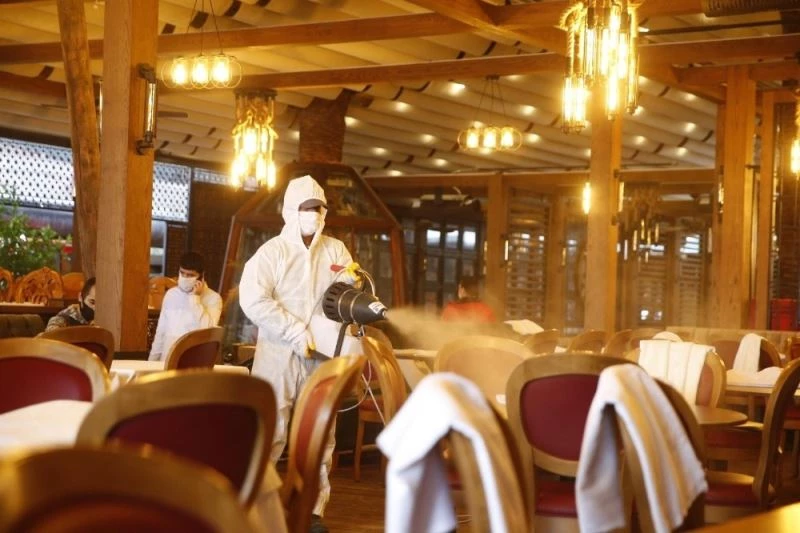 Konak’ta Kordon’dan Üçkuyular’a kadar dezenfekte hamlesi
