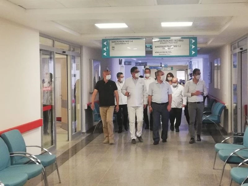 Bahçacı “Sağlık altyapı yatırımlarında epeyce yol aldık”
