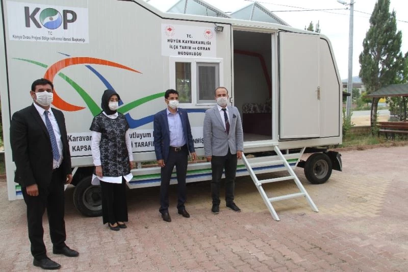 Küçükbaş hayvan yetiştiricileri yaylada karavanlarda yaşam sürecek
