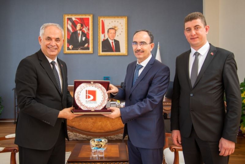 Bayırköy Belediye Başkanı Yaman’dan Rektör Beydemir’e ziyaret
