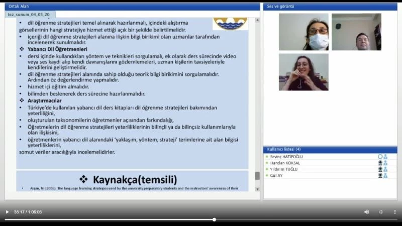 Trakya Üniversitesi’nde lisansüstü sınavlar dijital ortamda devam ediyor
