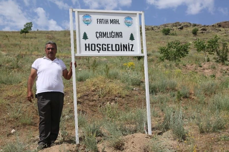 Fatih Mahallesi yeşiline sahip çıkıyor
