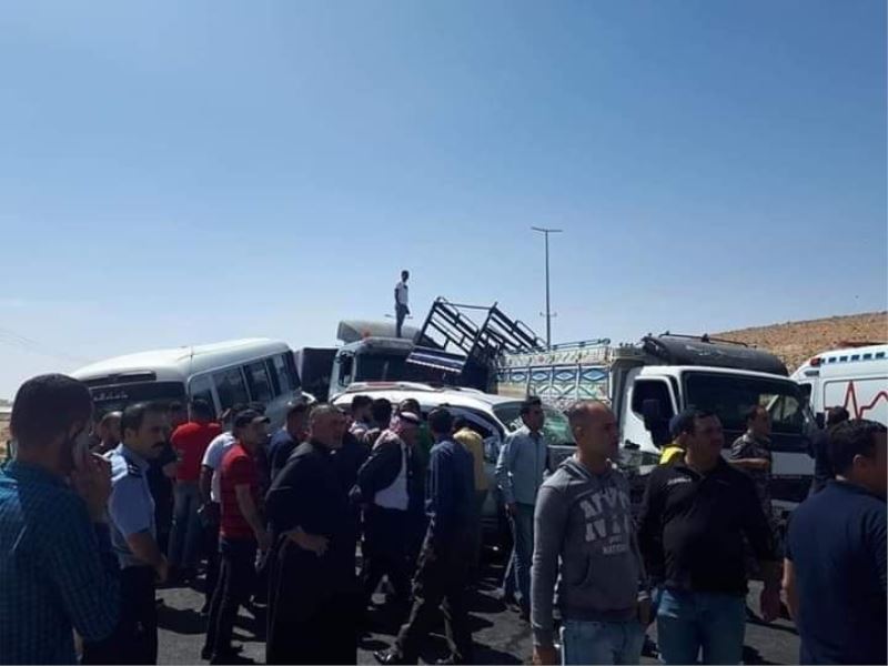 Ürdün’de zincirleme kaza: 3 ölü, 20 yaralı
