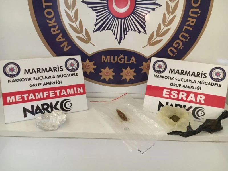 Marmaris polisinin hızı, uyuşturucu tacirlerini bile şaşırttı
