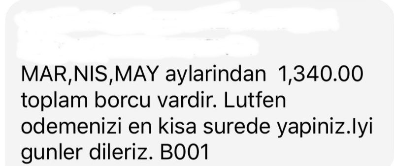 Pandemi sürecinde yapılmayan dersler için velilerden mesajla para istediler
