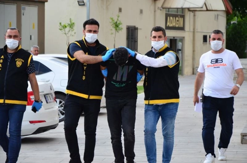 Üzerinde uyuşturucuyla alacağını almaya giden zanlı tutuklandı
