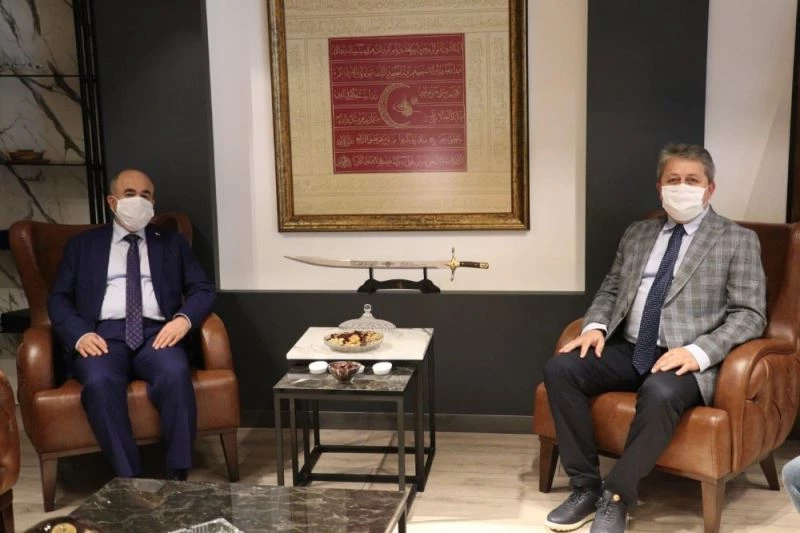 Ertan Taşlı, Vali Dağlı’ya yeni görevinde başarılar diledi
