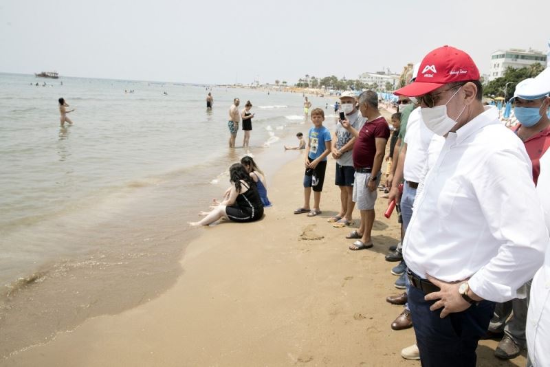 Başkan Seçer: “Kızkalesi plajında pandemi kurallarına göre düzenleme yaptık”
