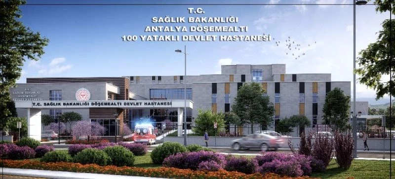 Döşemealtı Devlet Hastanesinde inşaat ihalesi aşaması
