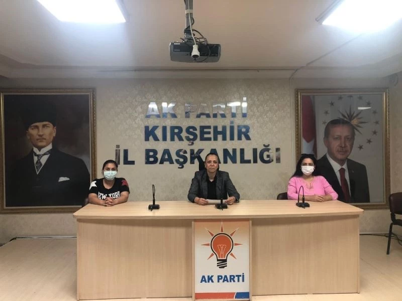 AK Parti Kadın Kolları Başkanı Düğer, “Virüs bulaşma tehlikesi ile şiddet mağduru kadının darp raporu alamadığı söylemi doğru değildir”
