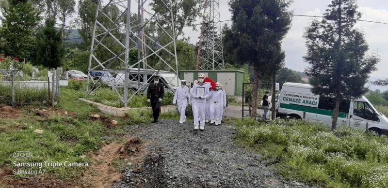 Devrekli gazi son yolculuğuna törenle uğurlandı
