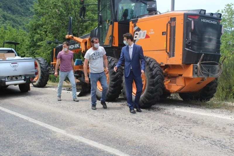 Üst üste kazaların yaşandığı Gideros koyunda inceleme yapıldı
