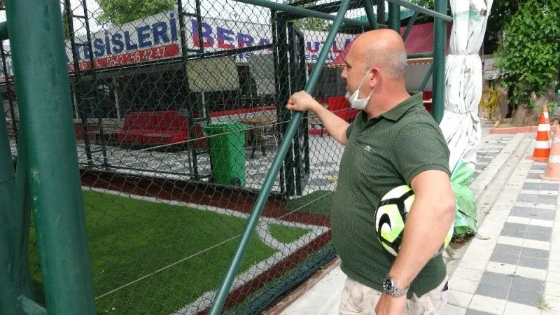 (Özel)Tuzlalı Tsubasa hasretle halı sahaların açılmasını bekliyor
