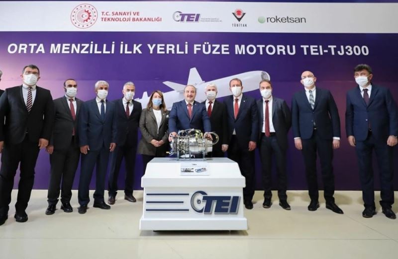 Türkiye’nin OMGS (Orta Menzilli Gemi Savar) ilk hava solumalı füze motoru test edildi
