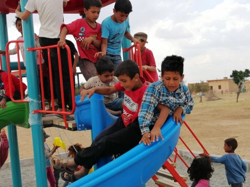 Savaşın çocukları barışın huzurunu yaşıyor
