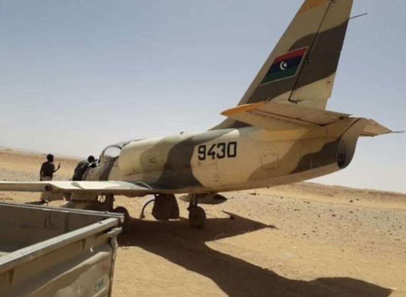 Hafter’e ait savaş uçağı Libya-Nijer sınırına acil iniş yaptı
