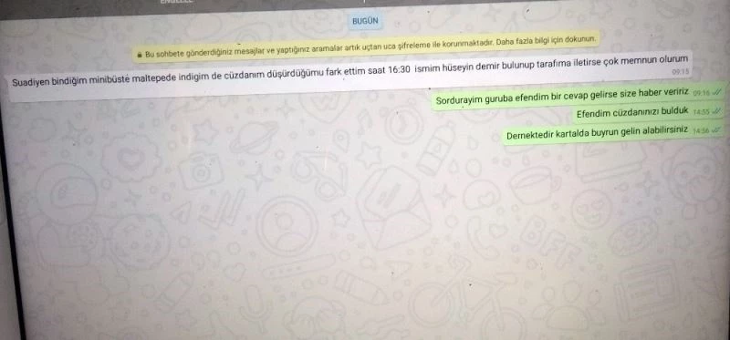 (Özel) Babalar gününde cüzdanının bulunmasına değil, babasının fotoğrafının bulunmasına sevindi
