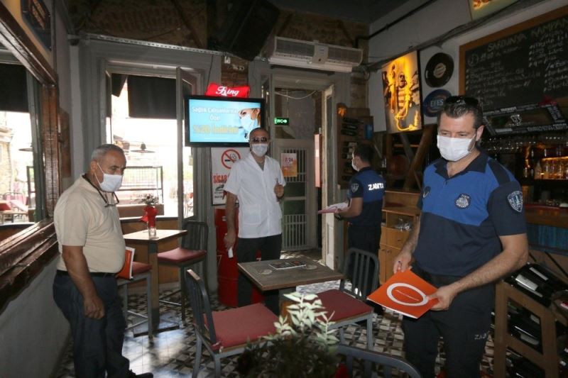 Konak’ta ‘Turuncu Çember’ denetimi
