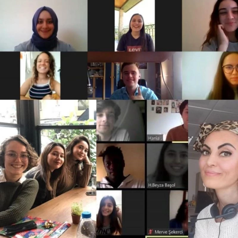 Egeli dil öğrencileri pandemiyi öğrenerek geçirdi
