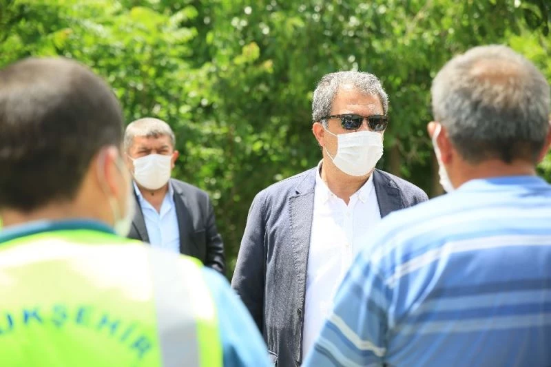 ASKİ’den selin vurduğu Kalecik ve Çubuk’a müdahale
