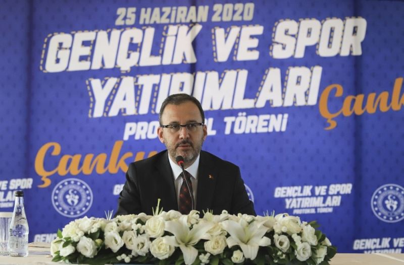 Gençlik ve Spor Bakanlığı’ndan Çankırı’ya 32 milyon TL’lik yatırım
