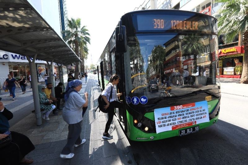 Büyükşehir otobüsleri YKS’ye gireceklere ücretsiz
