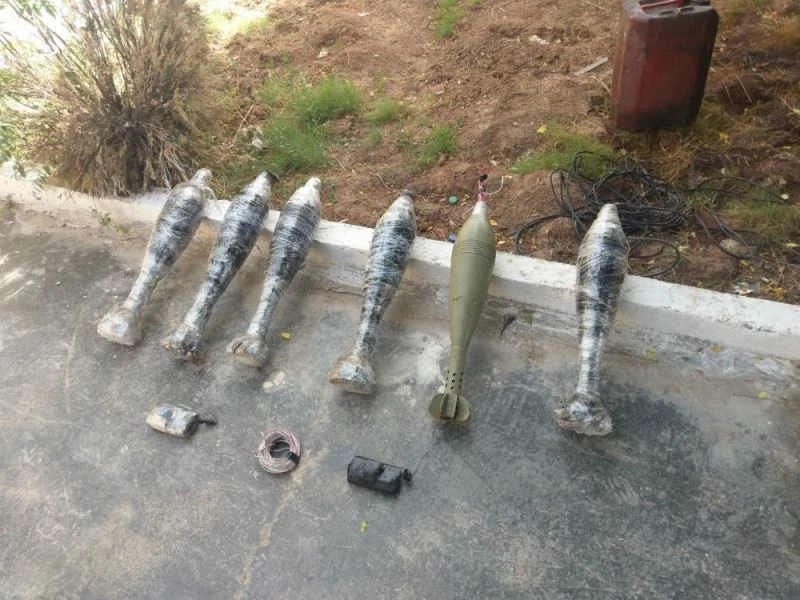 Barış Pınarı bölgesinde 6 havan imha edildi
