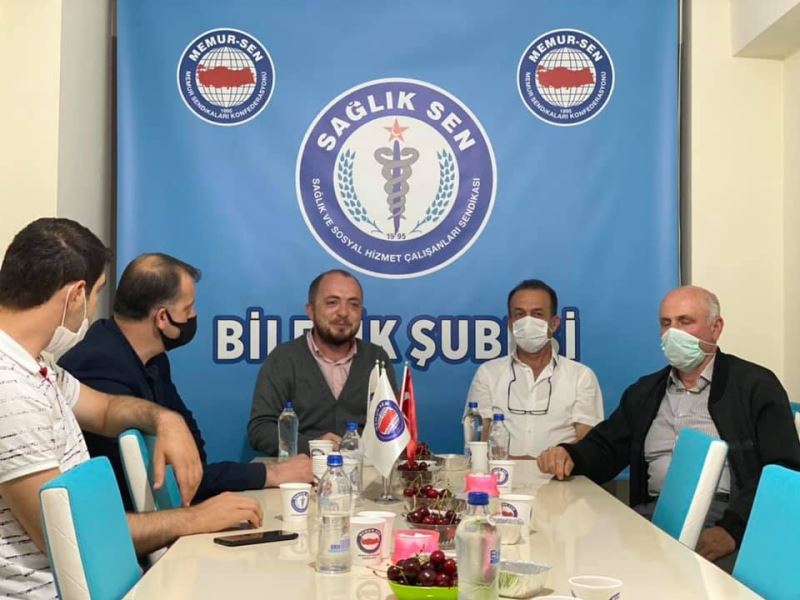 İl Başkanı Karabıyık’tan Bilecik Sağlık-Sen’e ziyaret
