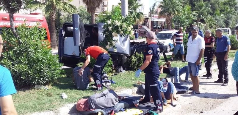 Sınava yetişmeye çalışan kız kardeşler okul yolunda kaza geçirdi
