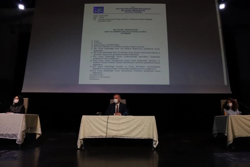 İSU’nun 2020 Yılı Olağan Genel Kurulu yapıldı
