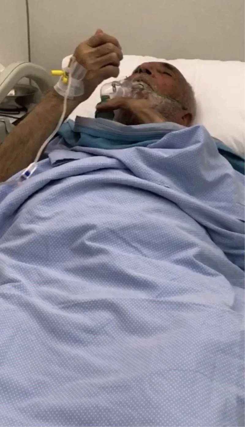 Narkozun etkisinde abdest aldı
