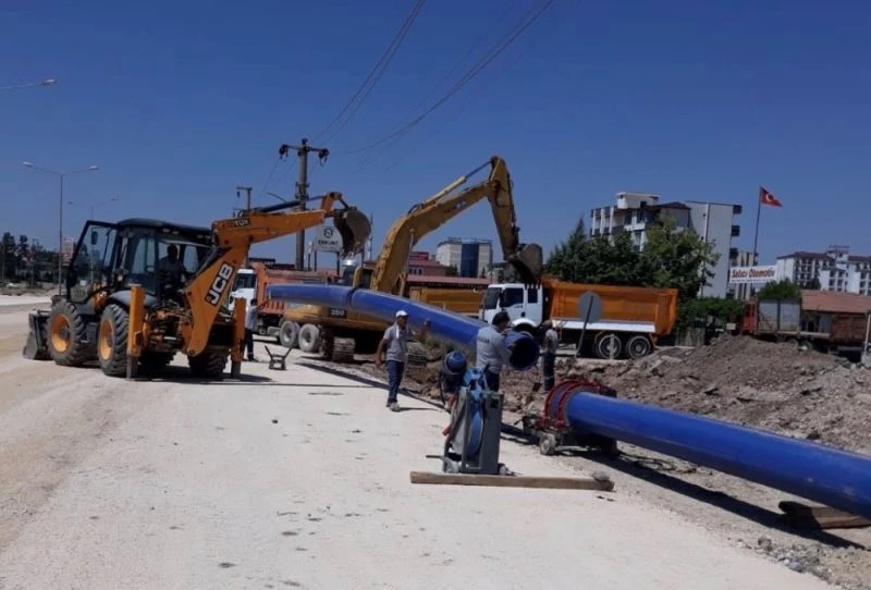 Altınşehir Mahallesinde altyapı çalışması
