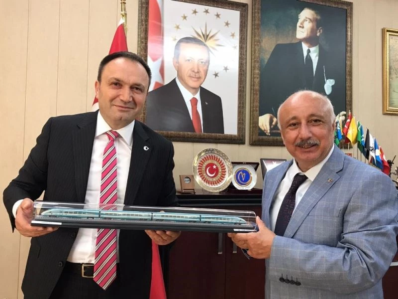 TCDD Genel Müdür Yardımcısı Kazancıoğlu raybüs için Batman’da
