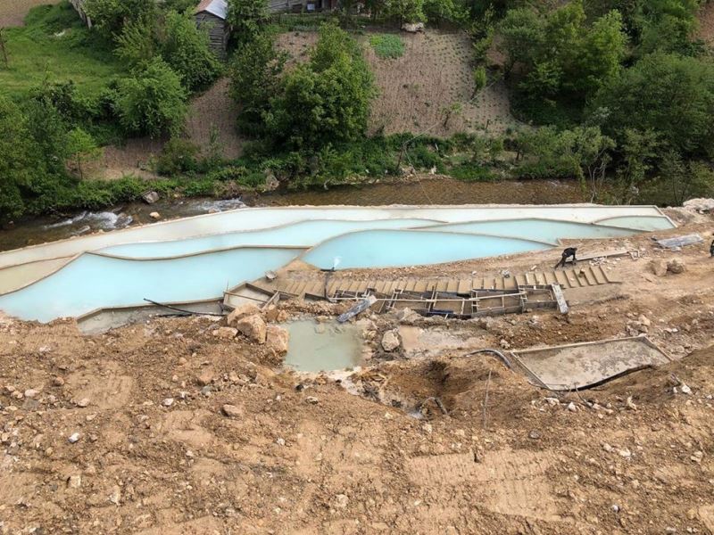 Bittiğinde Doğu Karadeniz’in Pamukkalesi olacak
