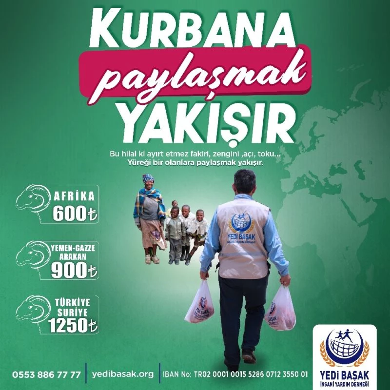 Yedi Başak Derneği bu yılın Kurban Bayramı temasını kamuoyu ile paylaştı
