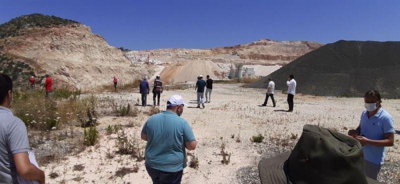 Kuşadası’nda taşocağı genişletme talebi için bilirkişi incelemesi yapıldı
