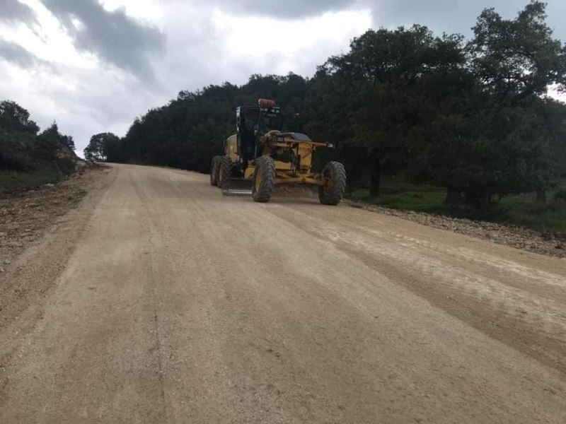 Bozalan Köyü’nün yolu asfaltlanıyor
