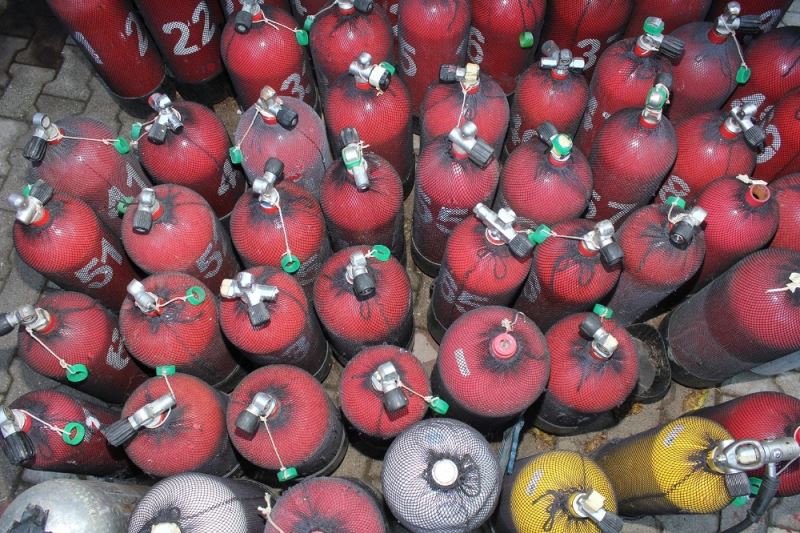 Dalış okullarından hava tüplerini marinada doldurma talebi
