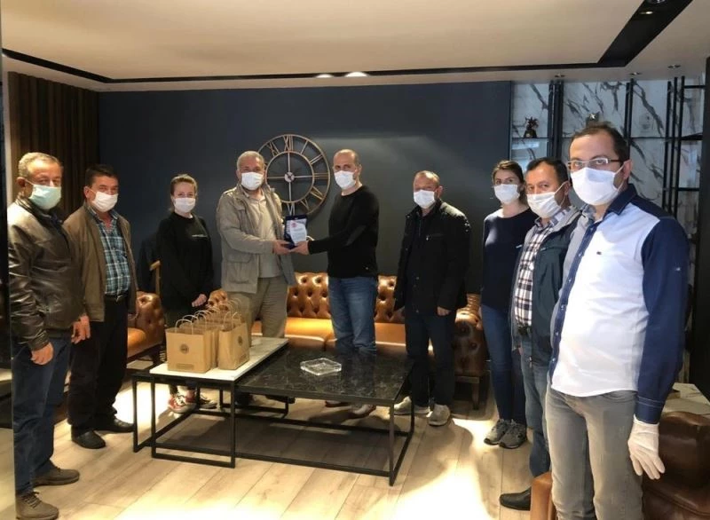 Taşıyıcı esnafından Esnaf Kredi Kefalet Kooperatifine teşekkür
