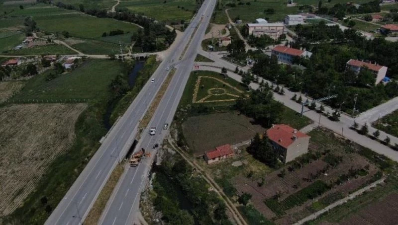 Sarısu Köprüsünde bakım onarım çalışması
