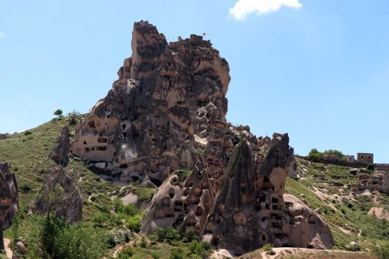 Uçhisar kalesini sağlık çalışanları ücretsiz ziyaret edebilecek
