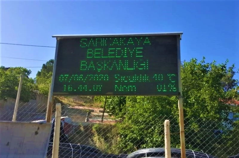 Sarıcakaya’daki hava sıcaklığı Adana’yı aratmadı
