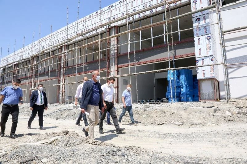 Meram’da Harmancık kapalı pazar yeri ve sosyal tesisi için geri sayım başladı
