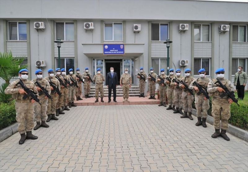 Osmaniye Valisi Yılmaz’dan İl Jandarma Komutanlığını ziyaret