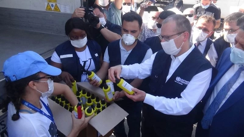 DSÖ Avrupa Bölgesi Direktörü Dr. Hans Kluge Suriye sınırında
