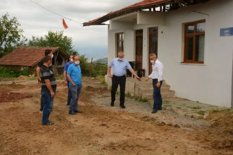Kabaoğlu Kampüs Sokak altyapı sonrası yenileniyor
