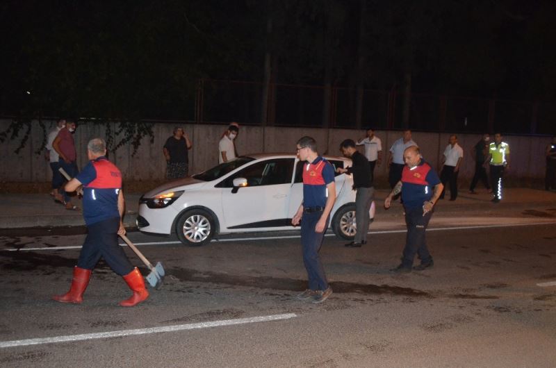 Osmaniye’de trafik kazası:1 yaralı
