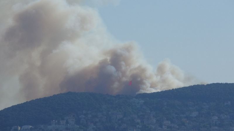 Heybeliada’da orman yangını

