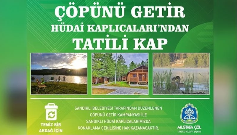 Akdağ Tabiat Parkında çöplerini toplayan vatandaşlar tatille ödüllendirilecek
