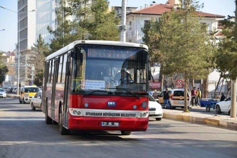 Diyarbakır’da 15 Temmuz’da toplu ulaşım ücretsiz
